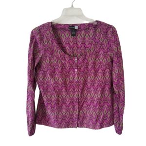 Saks Fifth Avenue Clothes (real) Silk Blend Blouse